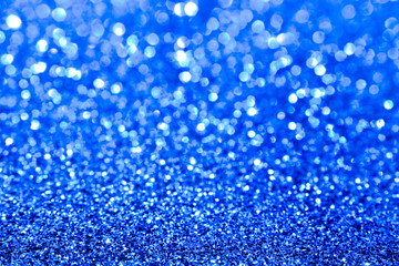 Naklejka na ściany i meble blue glitter abstract background