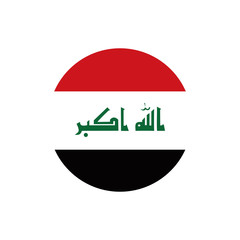 Iraq flags icon vector design symbol