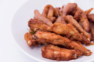 Lunch: Herb Fried Chicken Wings with Pork