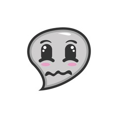 bubble chat character design mascot vector