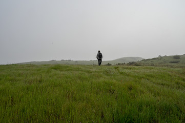 Fototapeta premium hiker 