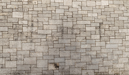 Obraz premium Gray block wall background