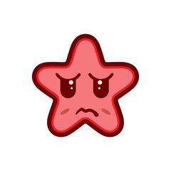 star character design mascot vector