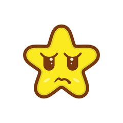 star character design mascot vector