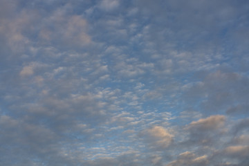 Obraz premium Cotton Clouds High In The Blue Sky