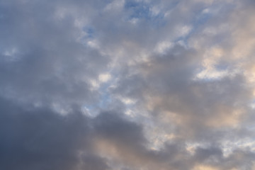 Obraz premium Cotton Clouds High In The Blue Sky