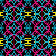 Abstract bright seamless color pattern for your design