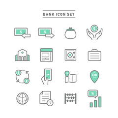 BANK ICON SET