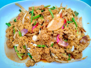 Spicy Minced Fish Salad