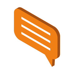 speech bubbles message isolated icon