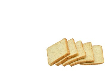 toast wheat bread sliced isolated on white background,some white bread slices pile up on white background,Sliced white bread,Slices of wheat bread isolated on white,Whole wheat bread and sandwich brea