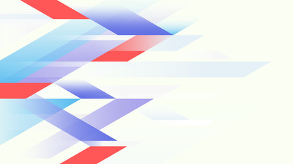 Colorful geometric movement abstract