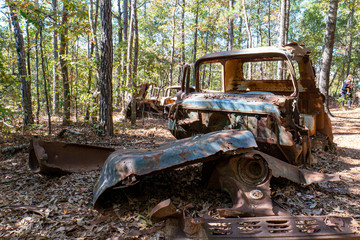 old rusty truck