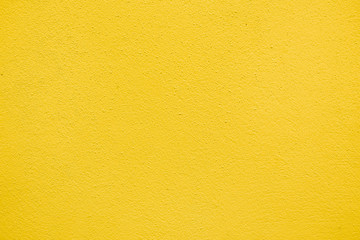 Colour yellow paint on concrete texture. cement wall surface. Banner backdrop interior design or add text message background.