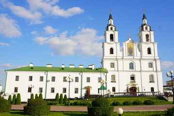 Fototapeta premium ベラルーシのミンスクの街並み 