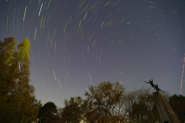 moon and stars