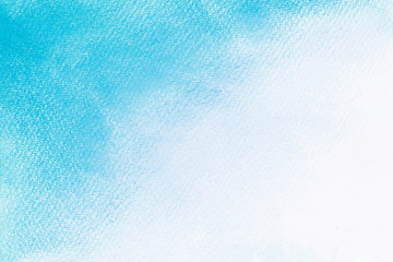 Blue watercolor background for textures and backgrounds
