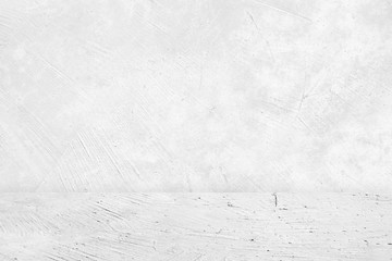 Fototapeta premium Abstract grungy white concrete seamless background. Stone texture for painting on ceramic tile wallpaper. Cement grunge backdrop for design art work and pattern.