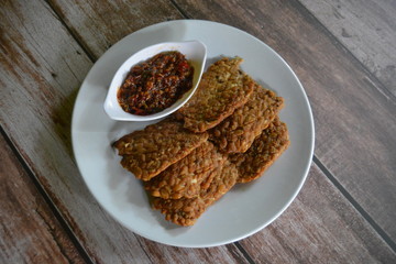 Tempe Traditional Indonesian food