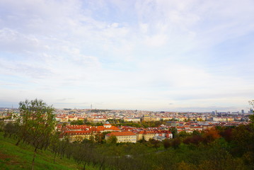 Fototapeta na wymiar プラハの美しい街並み