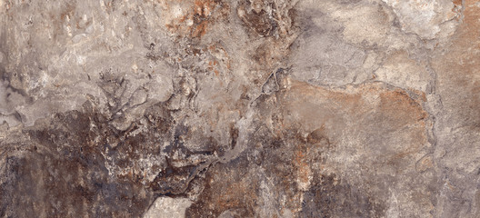 Rustic Marble Design With Cement Effect In Brown Colored Design Natural Marble Figure With Sand Texture, It Can Be Used For Interior-Exterior Home Decoration and Ceramic Tile Surface, Wallpaper.