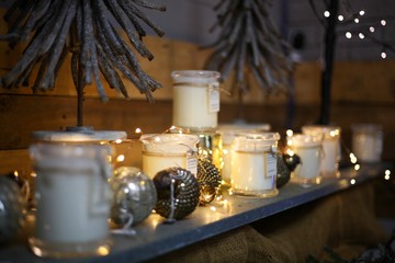 Christmas candles