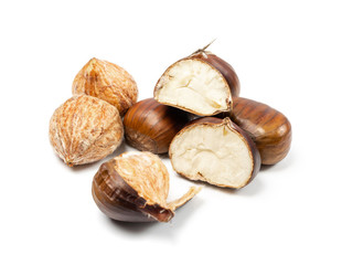 Edible Sweet Chestnuts, Healthy Autumn and Christmas Food