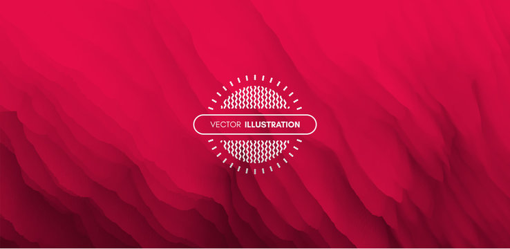 Abstract background with dynamic effect. Creative design poster with vibrant gradients. Vector Illustration for advertising, marketing, presentation. Mobile screen.