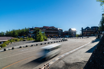 富士山五合目、山梨県の富士スバルライン五合目(吉田口)
