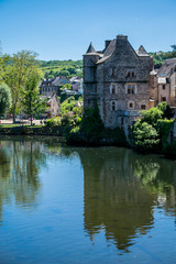Fototapeta na wymiar Espalion, Aveyron, Occitanie, France.
