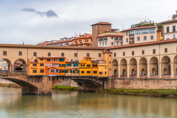 Fototapeta na wymiar Italy. Tuscany region. The central streets of Florence