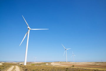 Fototapeta premium Wind energy concept