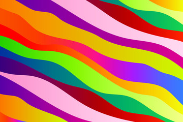 Colorful background with curved lines. Pattern design for banner, poster, flyer, card, cover, brochure