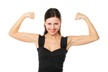 Fototapeta premium The strength of a woman in her weakness