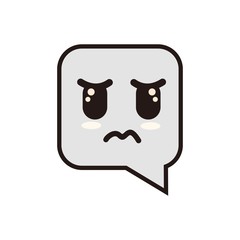 chat character design mascot vector