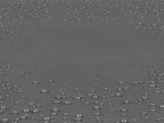 Water Droplet On Black Textured Surface
