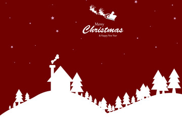 Vector Christmas background