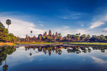 Angkor Wat scenery in Cambodia