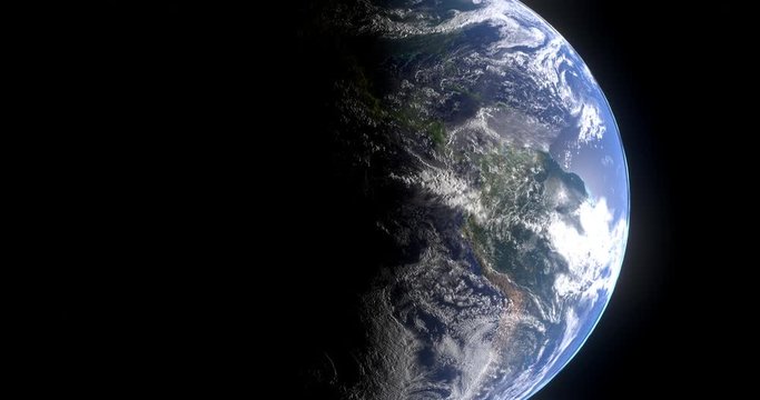 Amazing Look at Planet Earth from Space. 4k. Amazing quality. Footage ready for Movie, TV Show or youtube video
