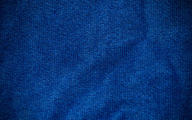blue crease fabric texture background