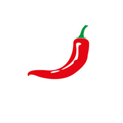 Pepper icon. Simple vector illustration