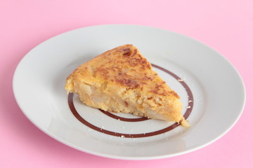 delicious potato omelet skewer