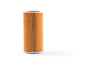 Oil Filter Car on white background