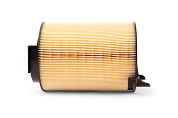 car engine air filters isolated on white background