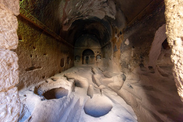 Gumusler cave Monastery in turkey