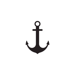Anchor icon Logo Template vector