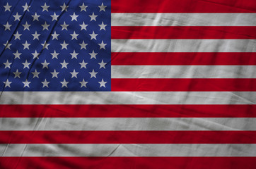 Grunge USA Flag background texture