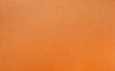 Orange elegance leather texture for background with visible details