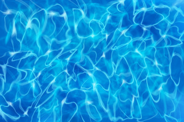 Fototapeta na wymiar Water wave shape drawing. Swimming pool. Sandy beach. Liquid surface texture. Vector illustration.
