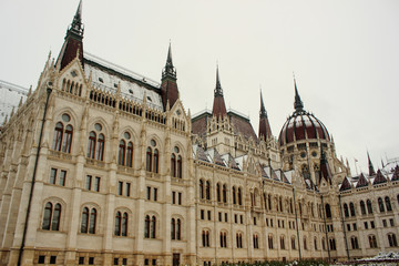 Fototapeta premium hungarian parliament in budapest